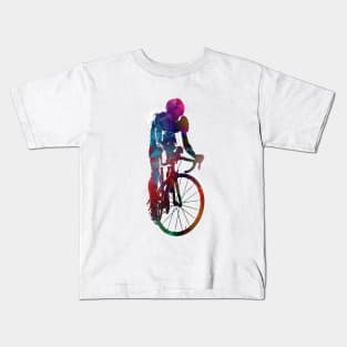 Cycling Bike sport art #cycling #sport #biking Kids T-Shirt